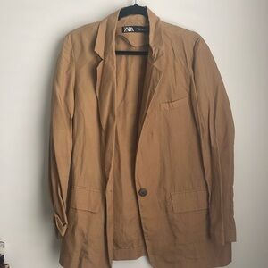 Zara linen blazer